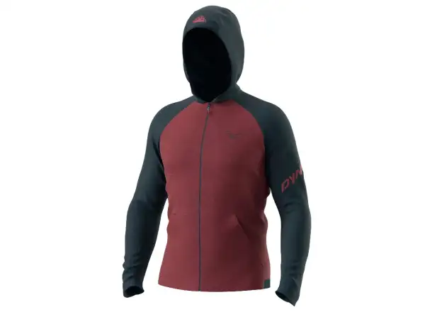 Dynafit 24/7 Polartec męska bluza z kapturem Burgundy