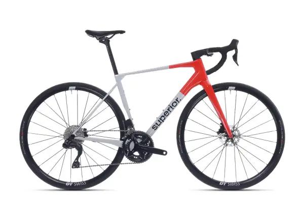 Superior X-Road 9.5 GF rower szosowy gloss grey / orange red