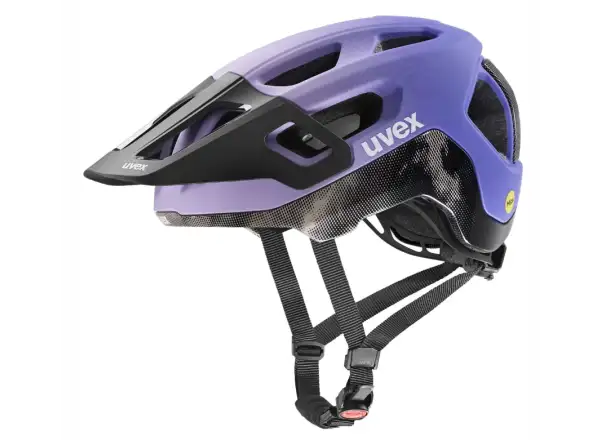 Uvex React MIPS MTB kask Lilac/Oak Matt