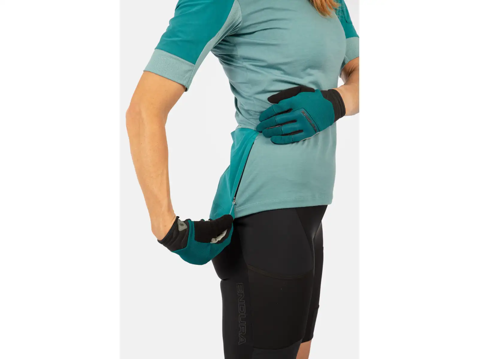 Endura GV500 S/S damski dres krótki rękaw Spruce Green