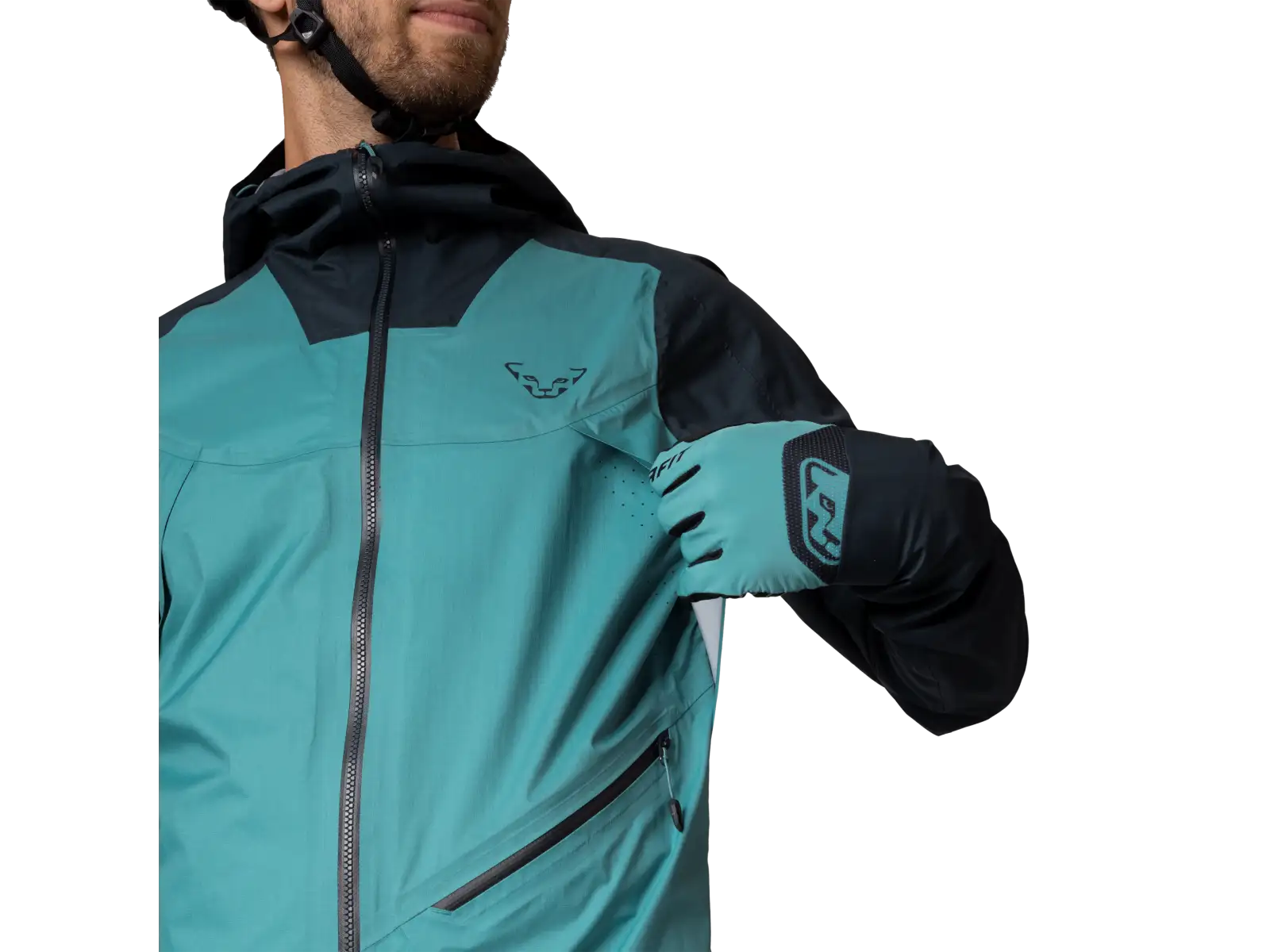 Dynafit Ride 3L męska kurtka rowerowa Rock Khaki
