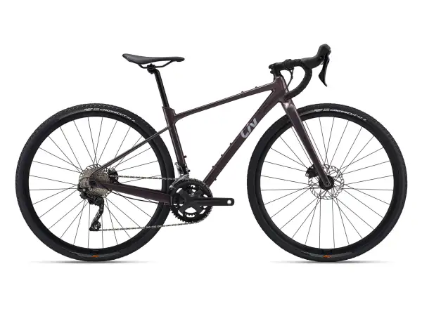 Liv Devote 1 gravel rower Charcoal Plum