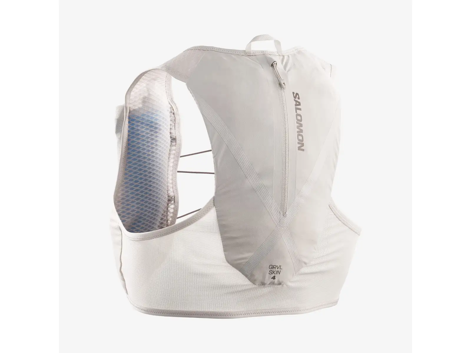 Salomon GRVL SKIN 4 SET kamizelka biegowa Silver Cloud/Iron