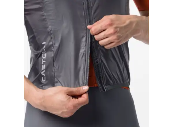 Castelli Aria 2 męska kamizelka Dark Gray