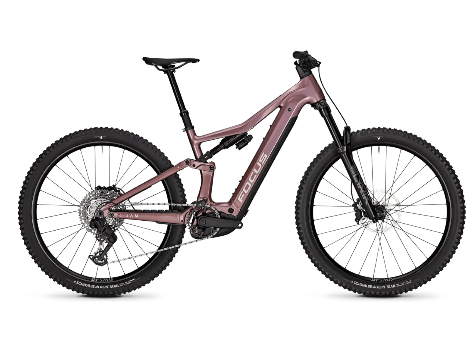 Focus JAM 8 800Wh rower elektryczny z pełnym zawieszeniem Mauve / Darkmauve