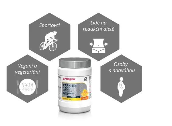 Sponser Carnitin 1000 Mineraldrink napój mineralny 400 g