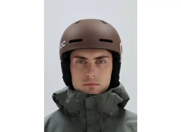 POC Fornix BC kask narciarski Bronzite Brown Matt