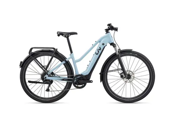 Liv Amiti E+ 4 trekkingowy rower elektryczny Clear Sky