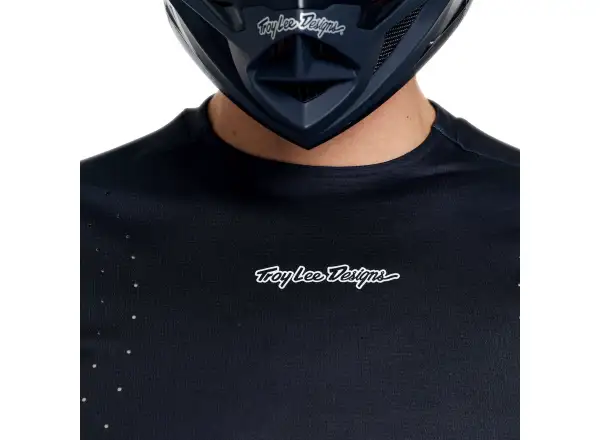 Troy Lee Designs Sprint Pro męska koszulka z długim rękawem Mono Black