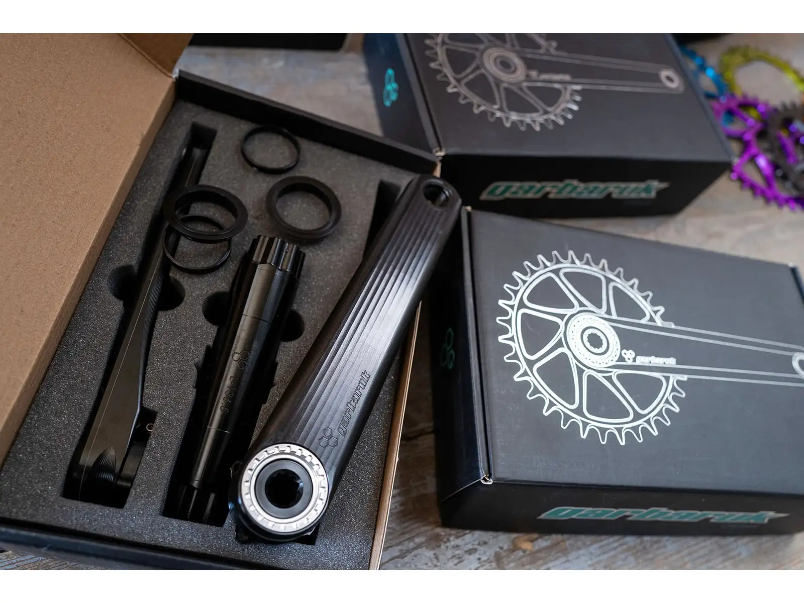 Garbaruk XC korby black/silver