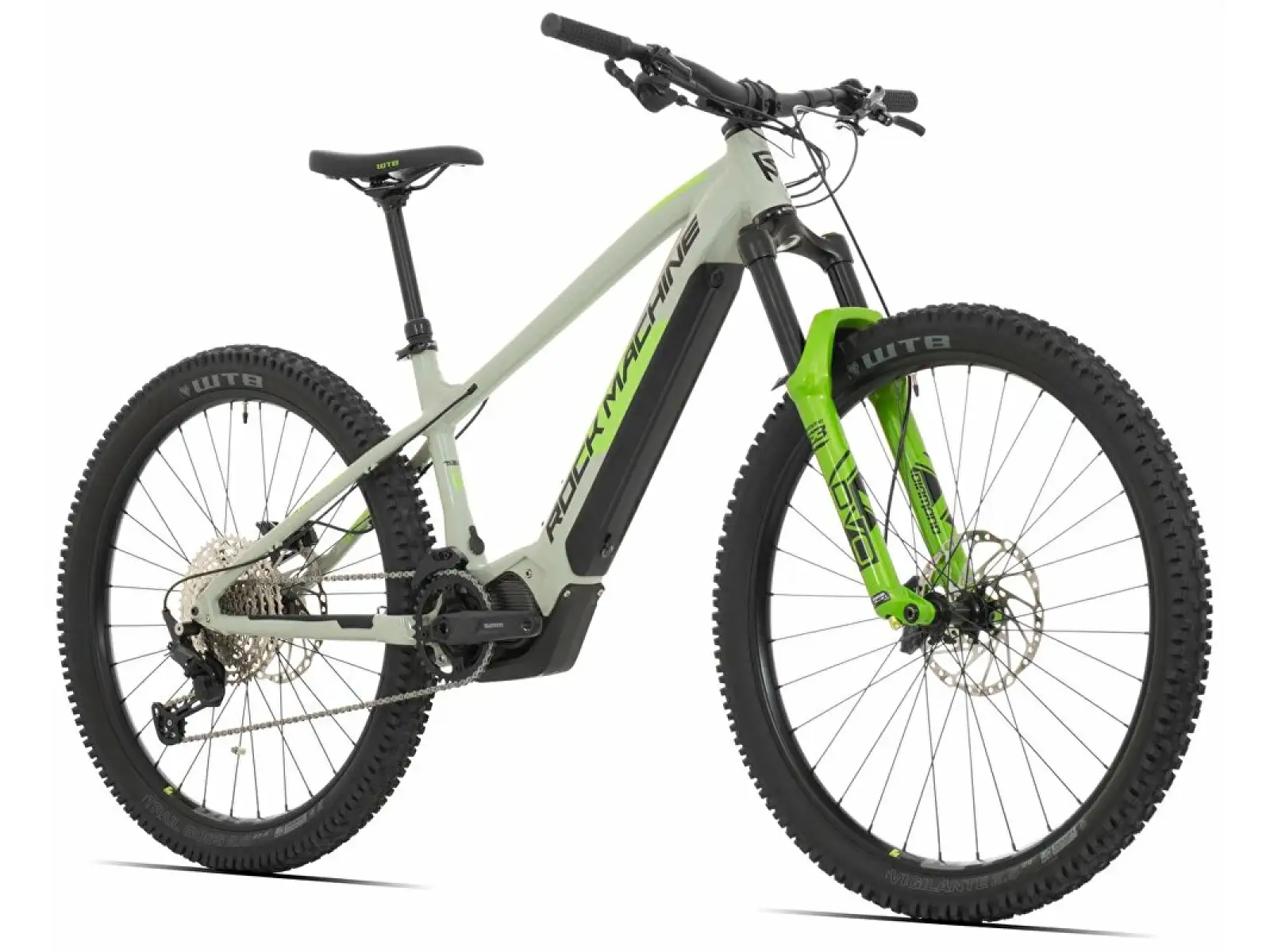 Rock Machine Blizz TRL e90-297 Grey/Green górski rower elektryczny