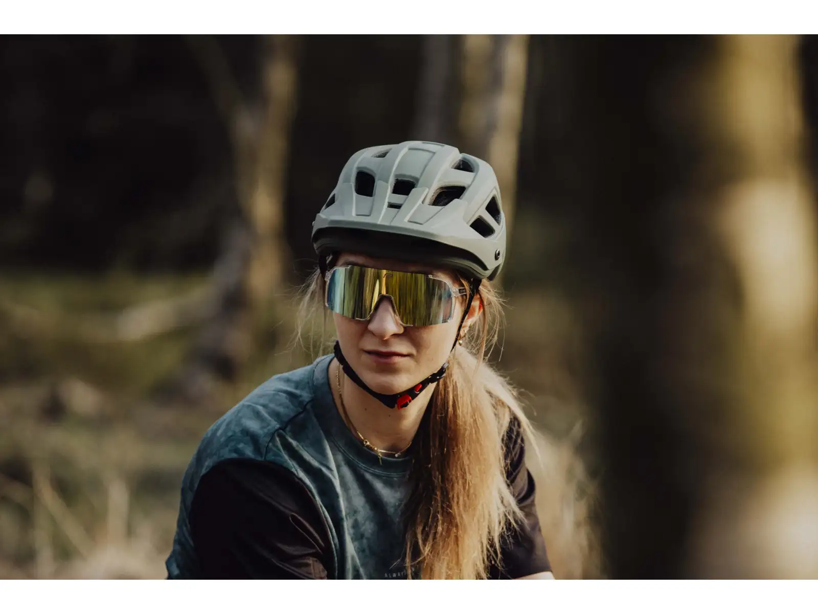 Force Ibex Mtb kask zielona