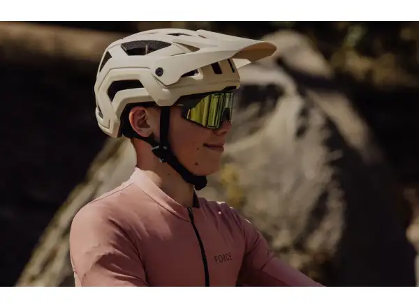 Force Trail kask MTB kremowy