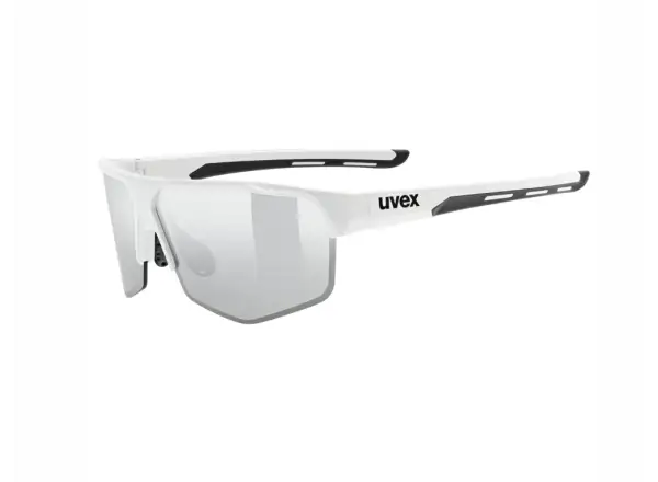 Uvex Axos Set okulary White Matt/Mirror Silver