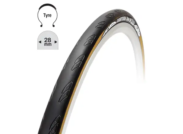 Tufo Comtura Duo 28-622 szosowa opona kevlar czarna/beżowa