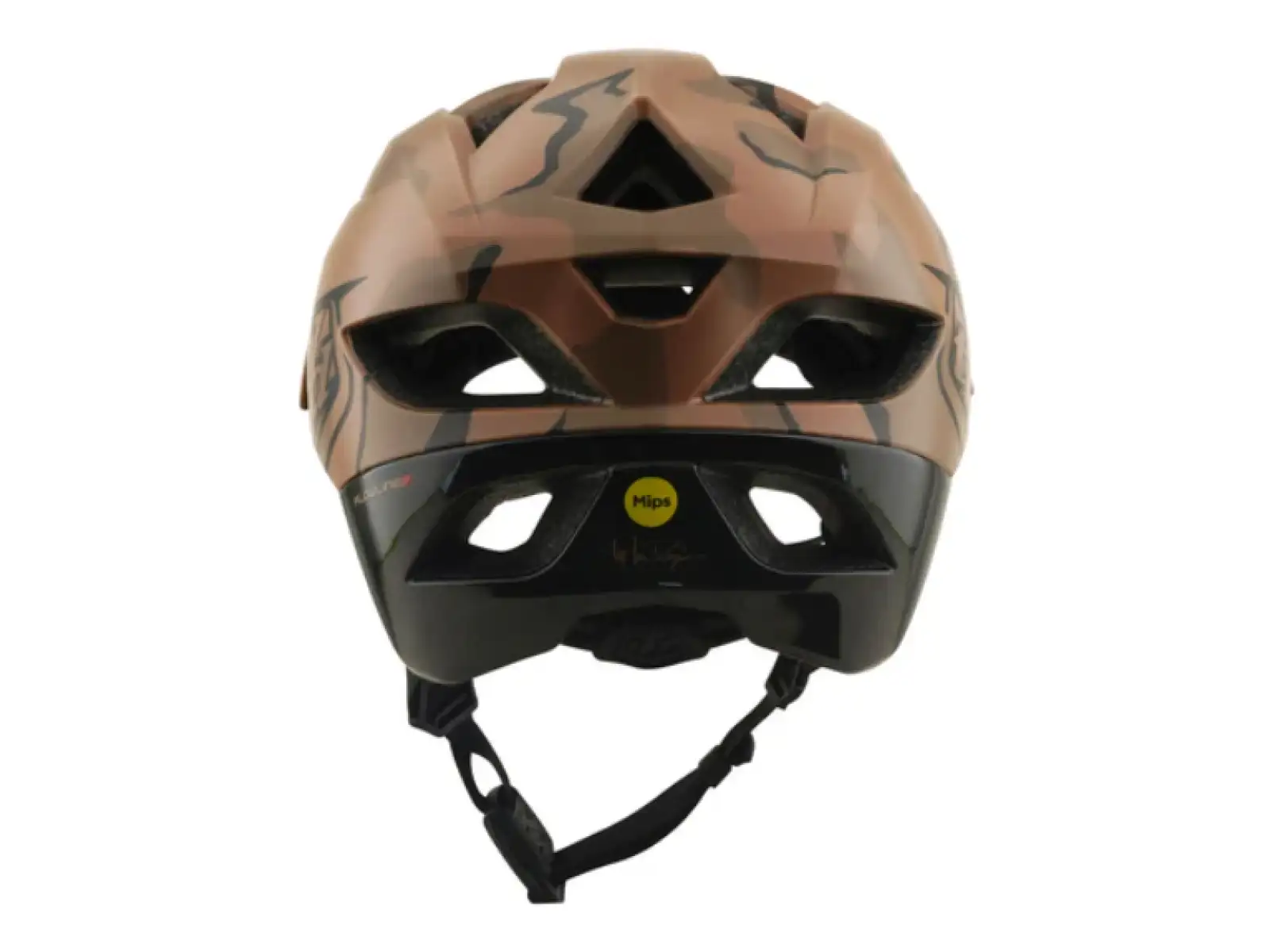 Troy Lee Designs Flowline SE MIPS kask Badge Sienna Camo
