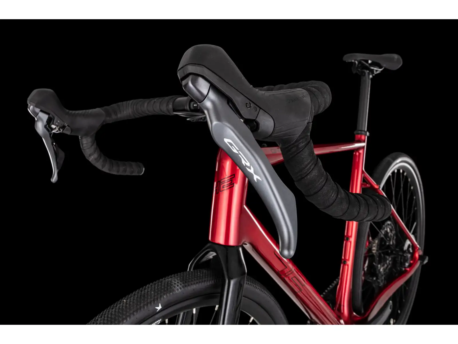 4Ever Grizzly Elite rower gravel Flame red