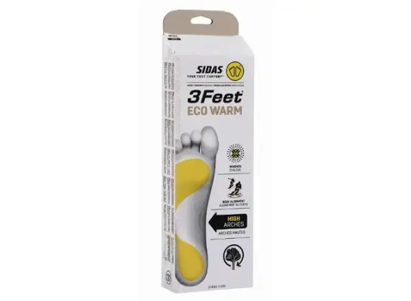 Sidas 3Feet Eco Warm High wkładki do butów