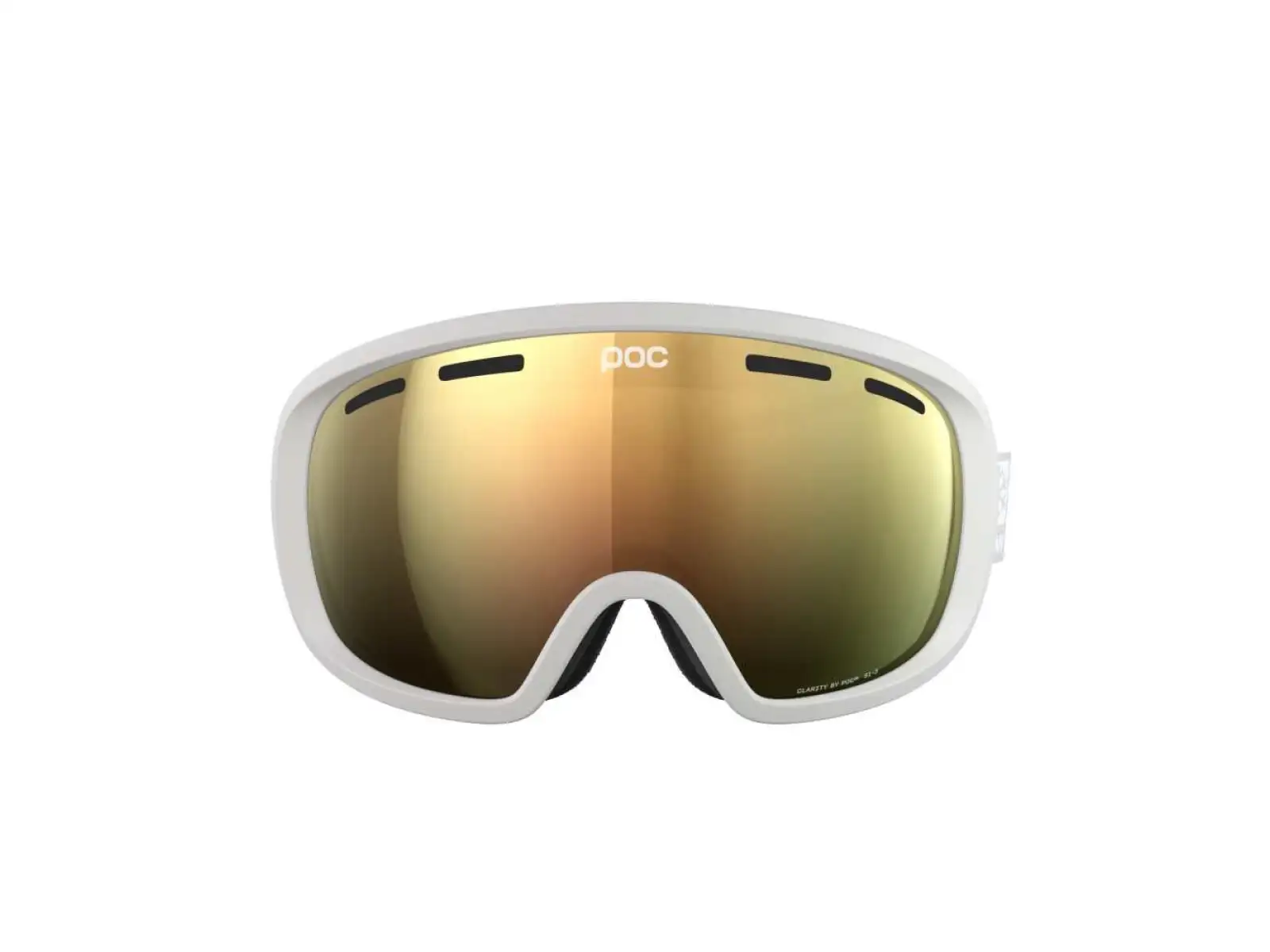 POC Fovea Clarity POW JJ gogle narciarskie Mineral Grey/Partly Sunny Orange