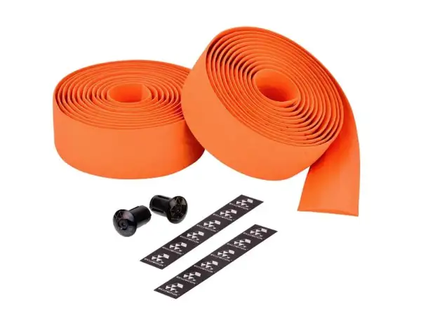 Ciclovation Premium Silicone Touch owijki na kierownicę pomarańczowa