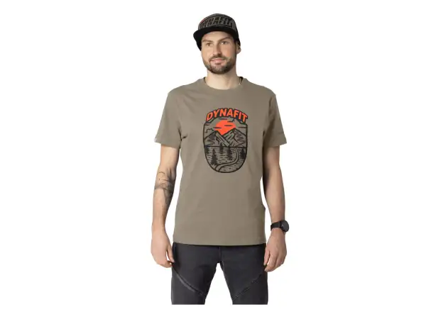 Dynafit Graphic Cotton męska koszulka krótki rękaw Fallen Rock/Horizon