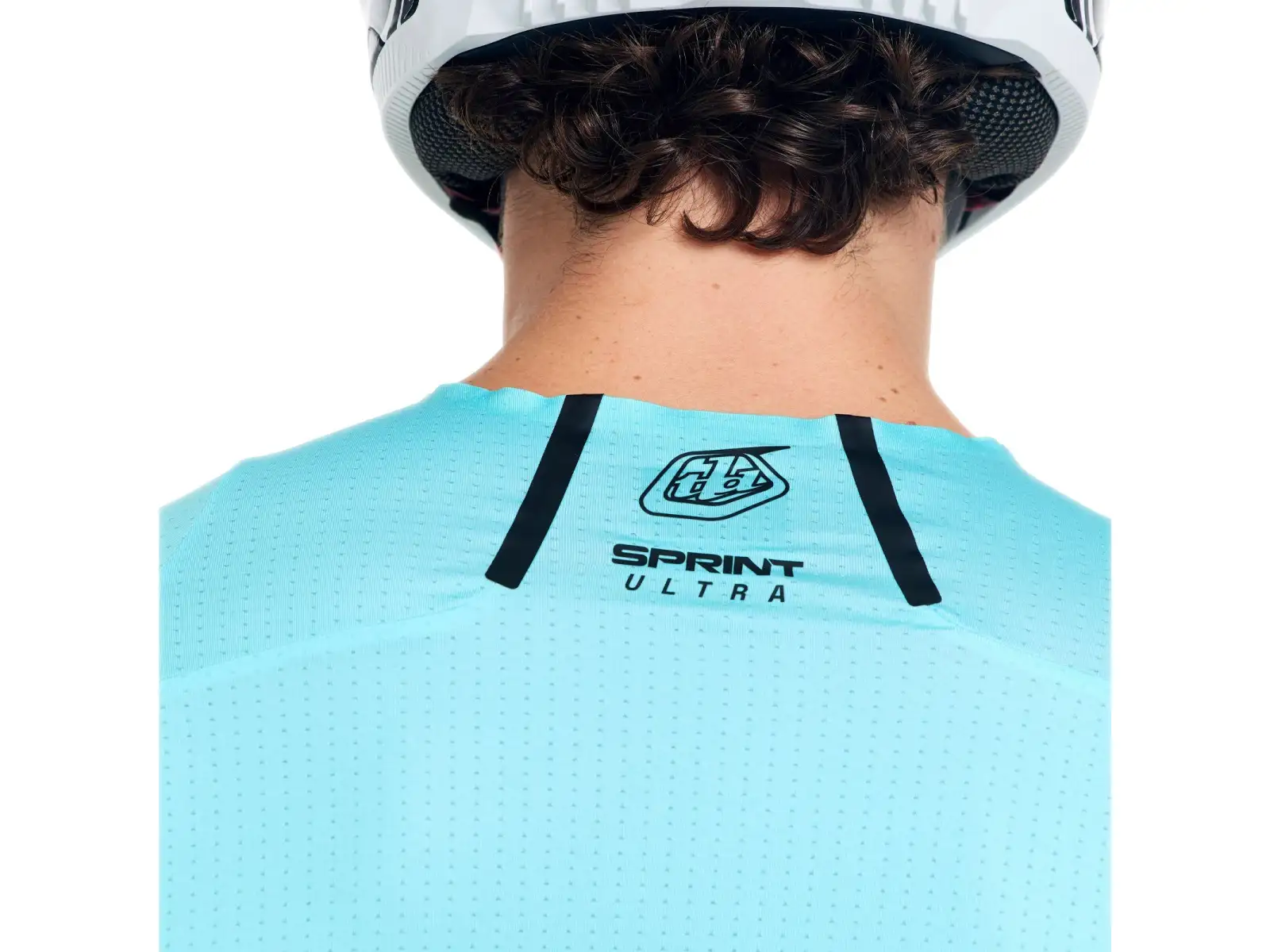Troy Lee Designs Sprint Ultra męska koszulka z długim rękawem Mono Real Teal