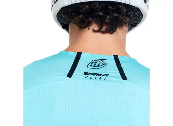 Troy Lee Designs Sprint Ultra męska koszulka z długim rękawem Mono Real Teal