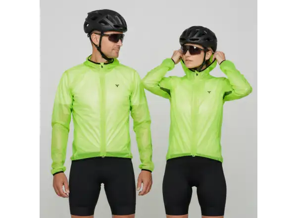 Silvini Savio unisex peleryna przeciwdeszczowa Lime