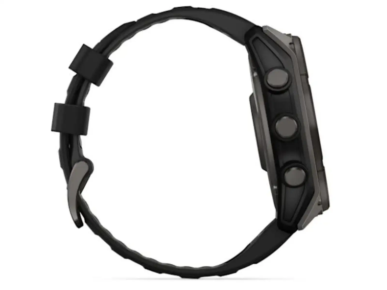 Garmin fenix 8 - 51 mm Solar Sapphire inteligentny zegarek Carbon DLC Titanium Black/Pebble Gray