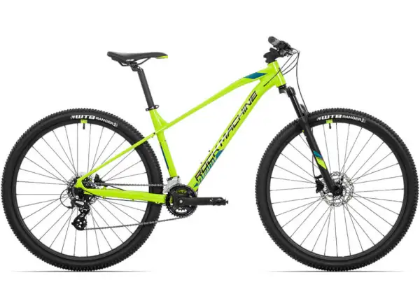 Rock Machine Manhattan 40-29 rower górski gloss radioactvie yellow/black/petrol blue