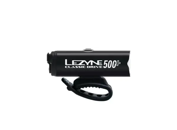 Lezyne Classic Drive 500+ Front przednie światło Satin Black