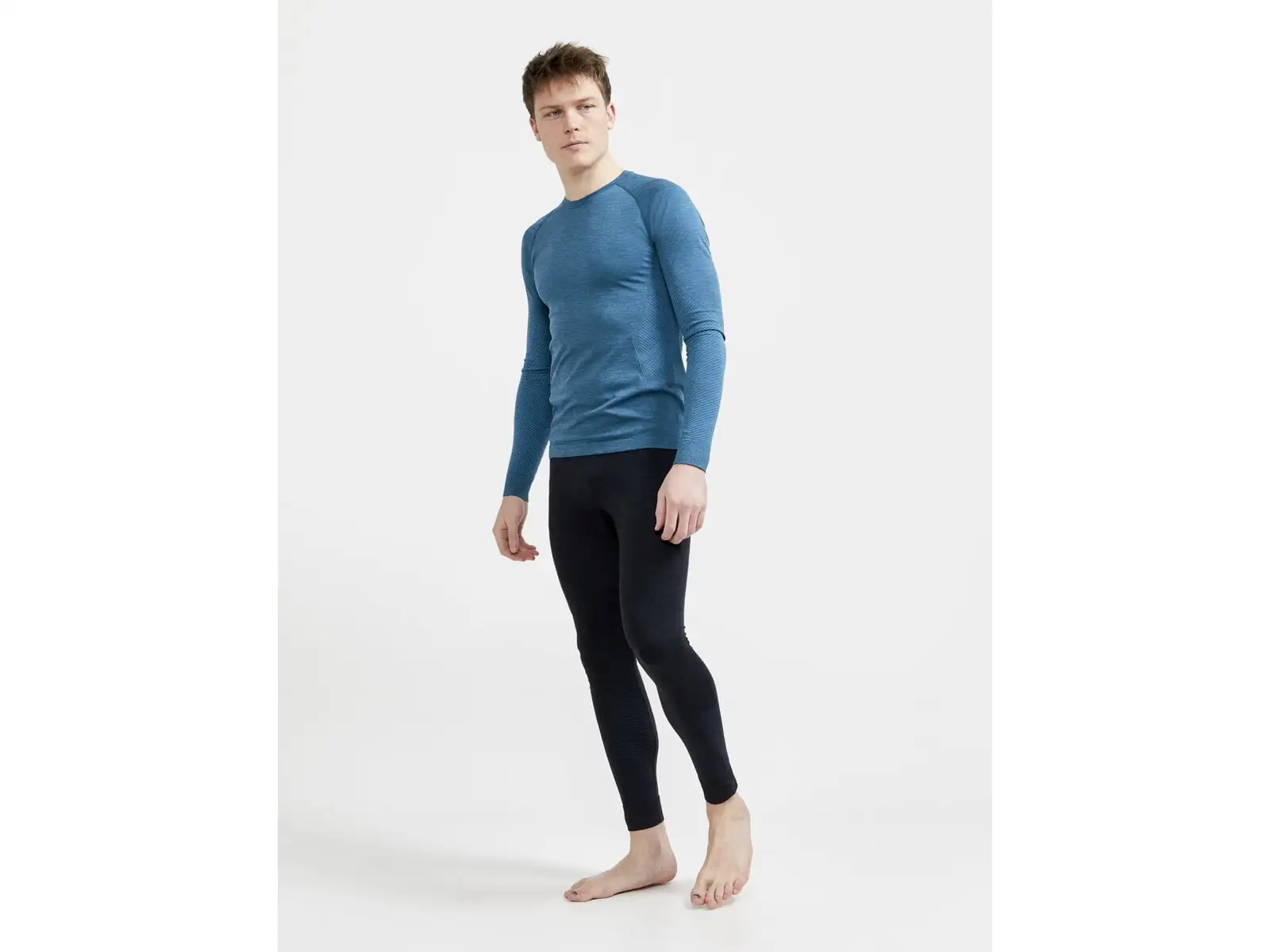 Craft Core Dry Active Comfort męska koszulka z długim rękawem zielona