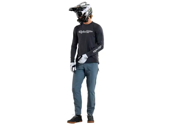 Troy Lee Designs Ruckus Long Travel męskie spodnie Mono Steel Blue