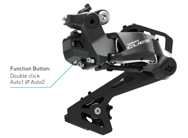 Shimano CUES RD-U6050 GS Di2 10sp. przerzutka