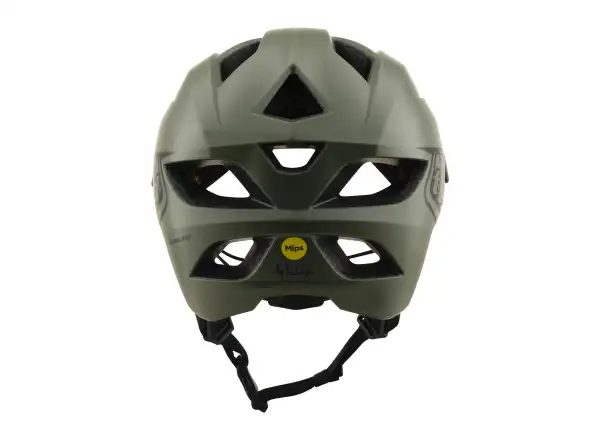 Troy Lee Designs Youth Flowline MIPS kask dziecięcy Point Army/Phantom