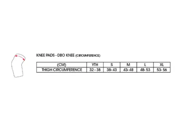 661 DBO ochraniacze kolan Black