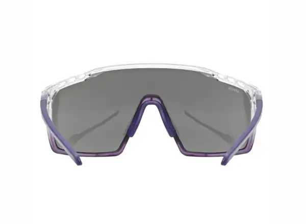 Uvex MTN Perform okulary Clear/Met Purple/Mirror Silver
