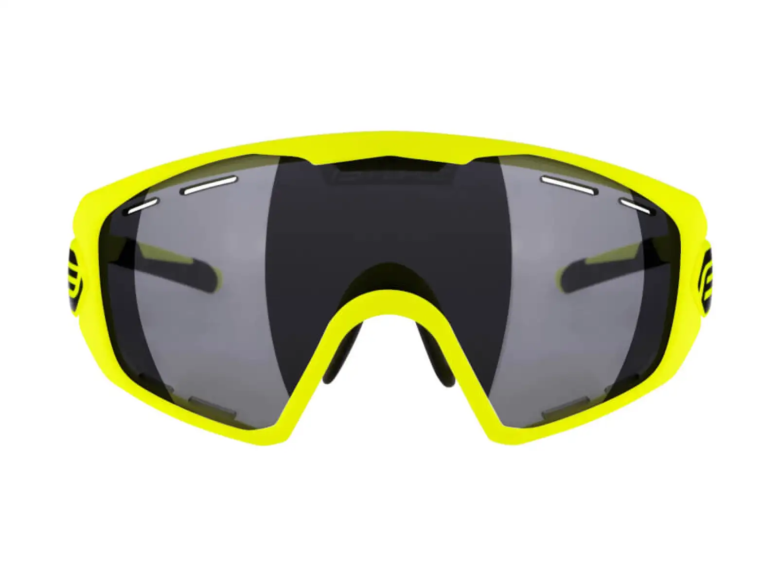 Force Ombro Plus okulary rowerowe fluo/czarne szkła