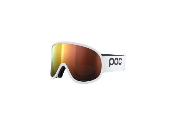 POC gogle narciarskie Retina Hydrogen White/Partly Sunny Orange