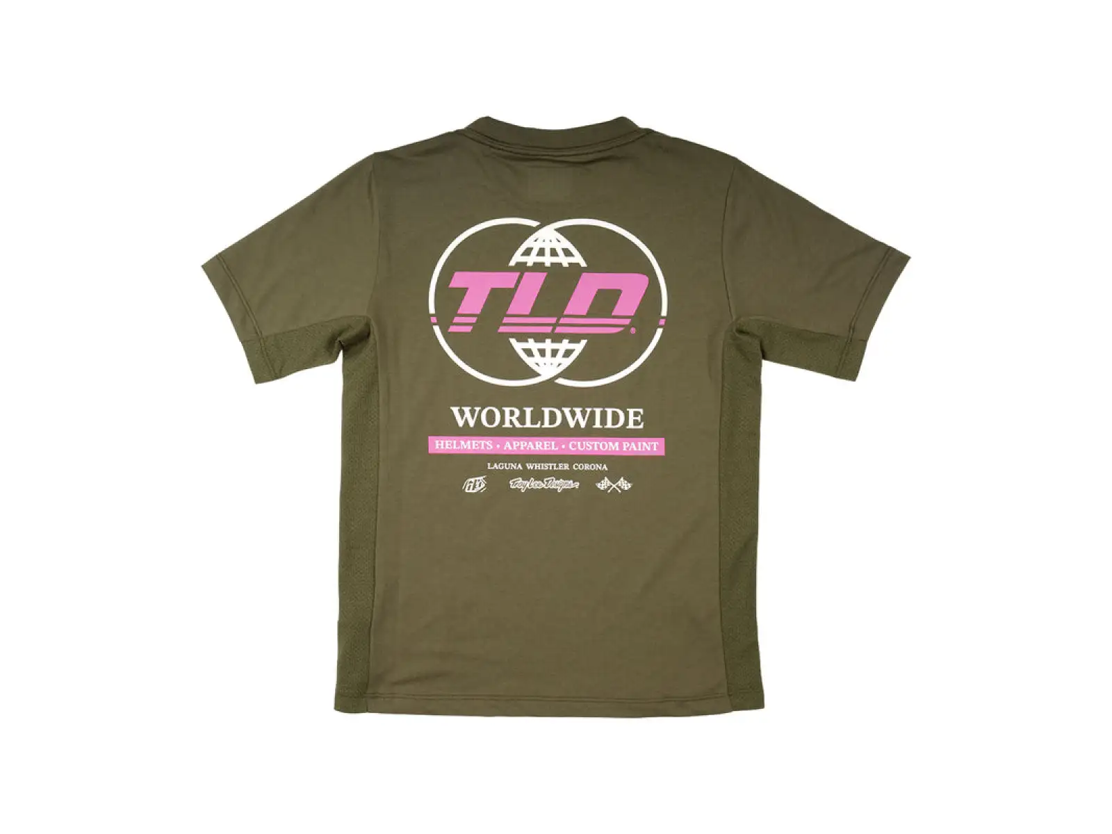 Troy Lee Designs Skyline Ride Tee dziecięca koszulka rowerowa krótki rękaw Worldwide Caper