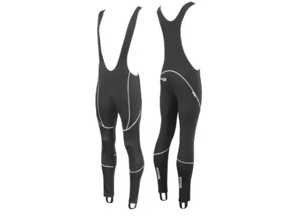 Force Z70 softshell spodnie na szelkach bez wkładki czarne