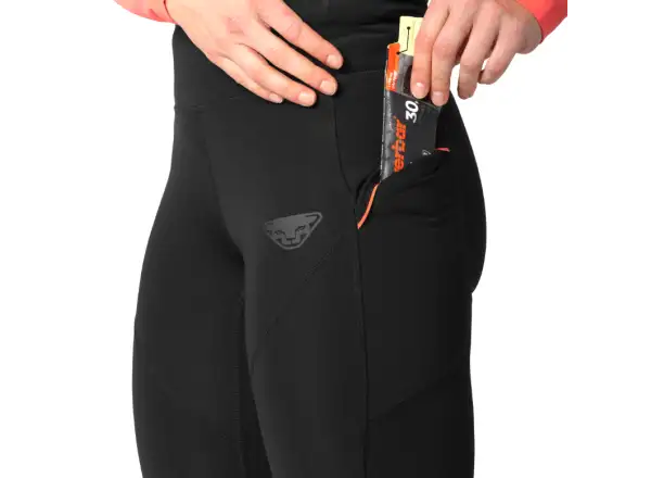 Dynafit Trail Reflective damskie legginsy Black Out