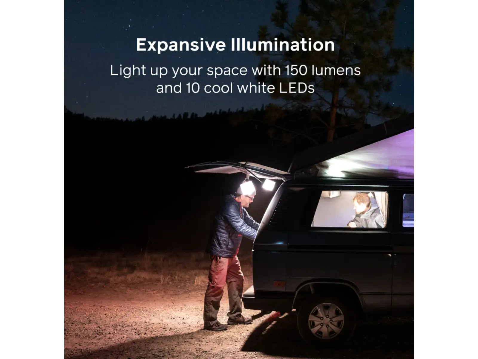 Biolite Luci Charge 150 latarka solarna Clear/Cool