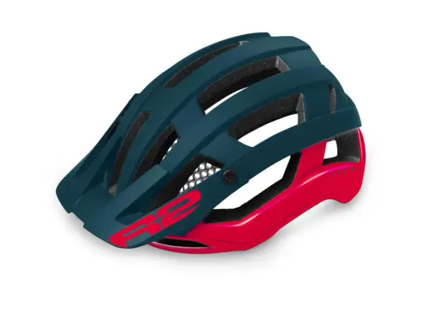 R2 Cross trailowy kask modrá