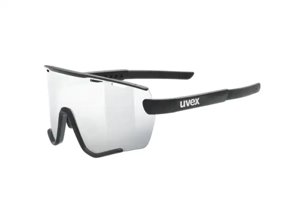 Uvex Sportstyle 236 Zestaw Black Mat/ Mirror Silver (Kat. 3) + Clear (Kat. 0)