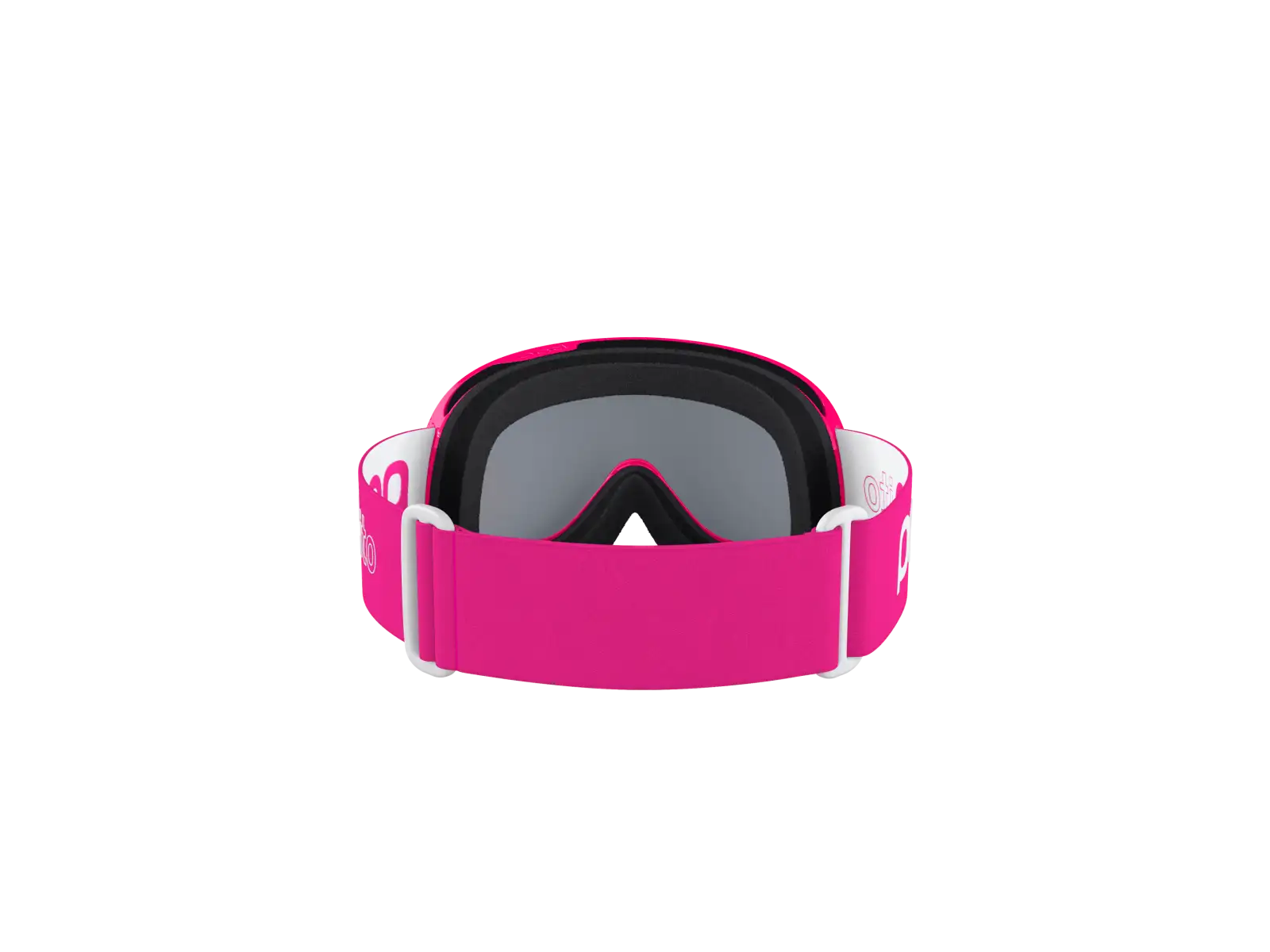 POC POCito Retina dziecięce gogle narciarskie Fluorescent Pink/Partly Sunny Silver