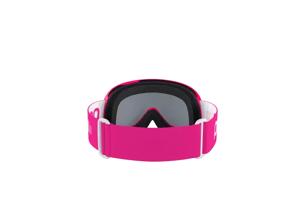 POC POCito Retina dziecięce gogle narciarskie Fluorescent Pink/Partly Sunny Silver