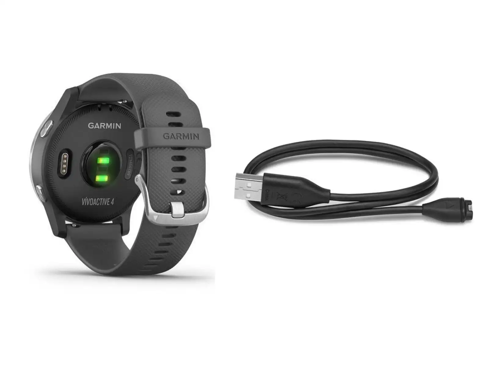 Garmin vívoActive 4 sportowy zegarek Gray/Black Band