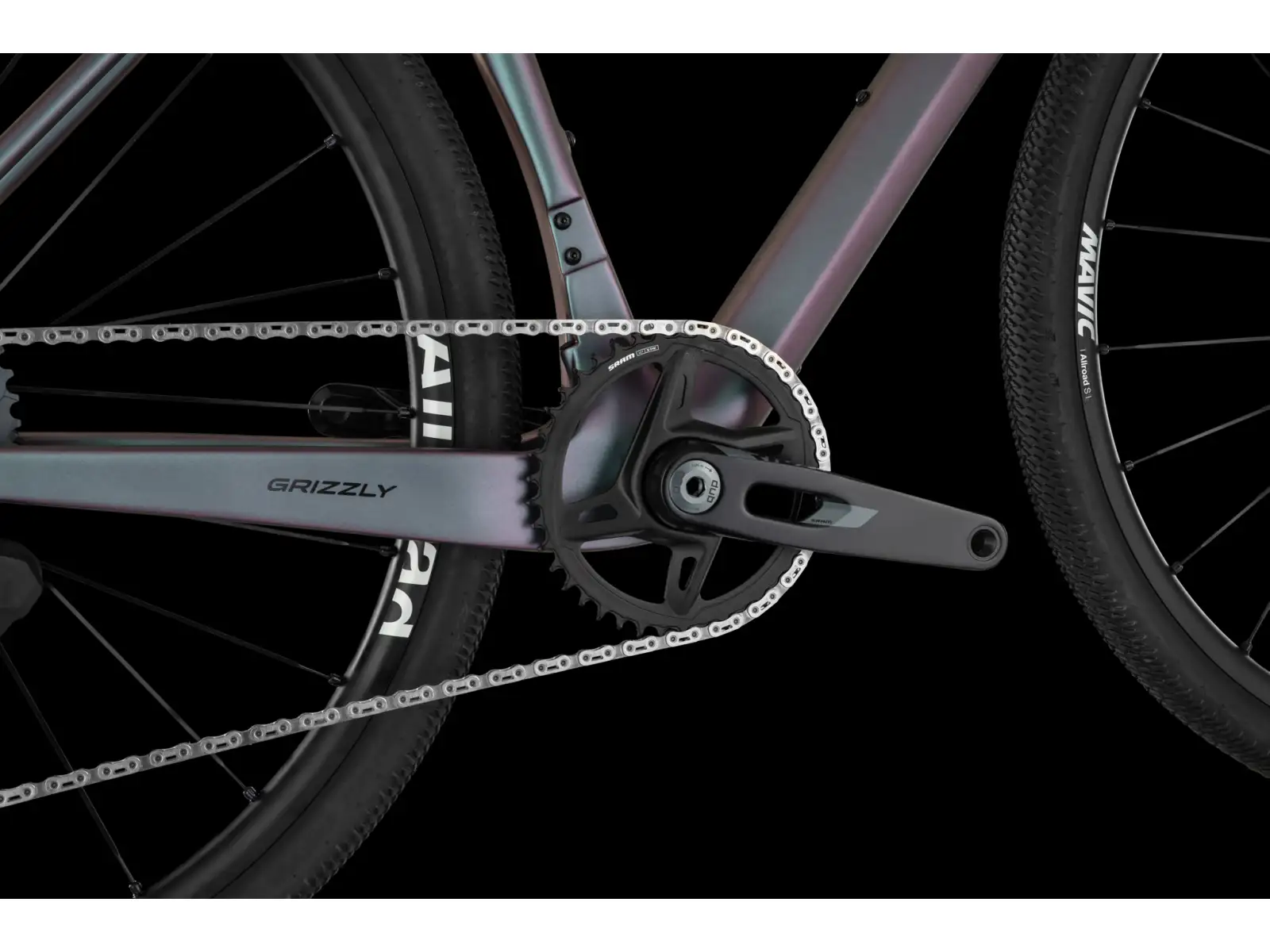 4Ever Grizzly AXS rower gravelowy Titan Rainbow