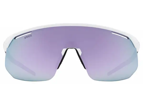 Uvex Pace One okulary White Matt/Mirror Lavender